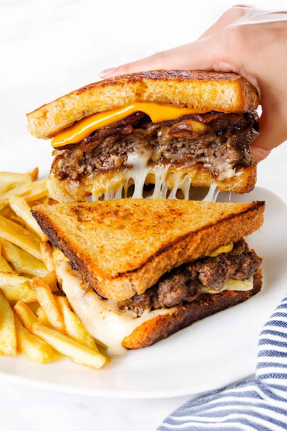Diner-Style Patty Melt Recipe: Golden Rye & Juicy Beef